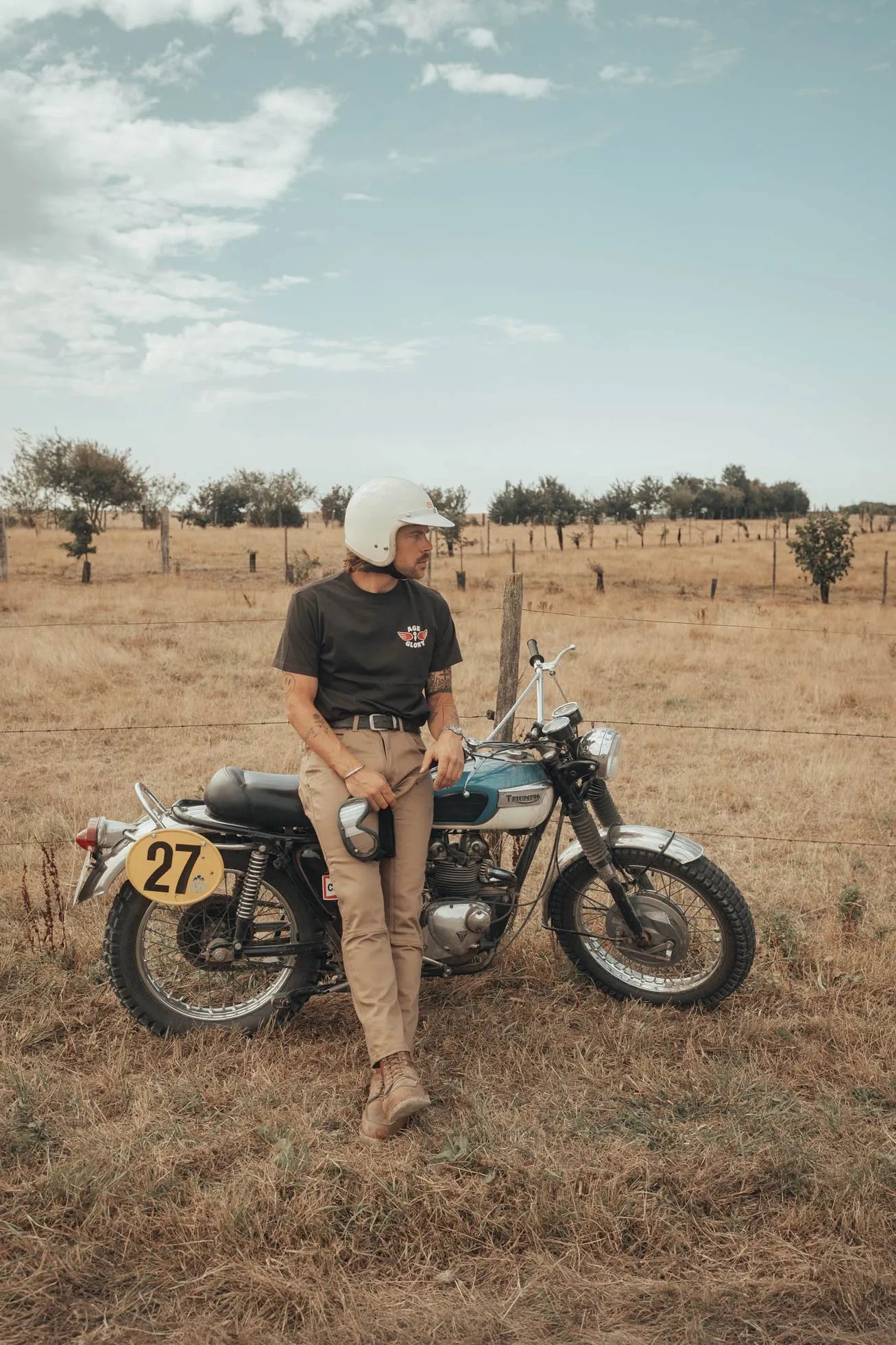 Age of Glory Genuine T-shirt - Washed Black