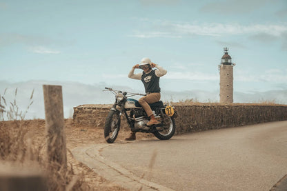 Age of Glory Genuine LS Tee - Washed Black/Off-White