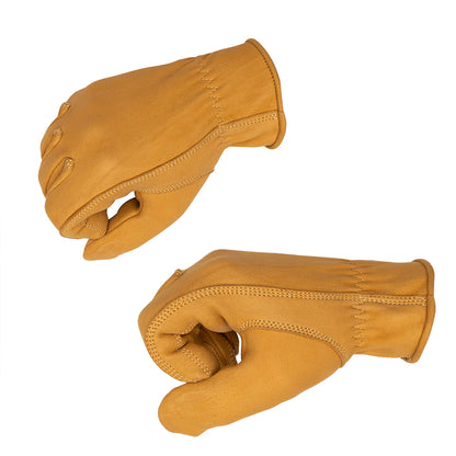 Goldtop Deerskin Roper Gloves