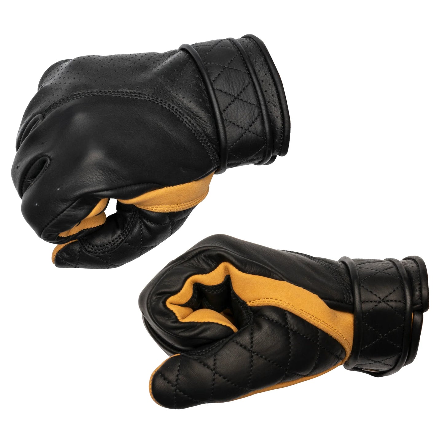 Goldtop Short Bobber Gloves - Deerskin Palm