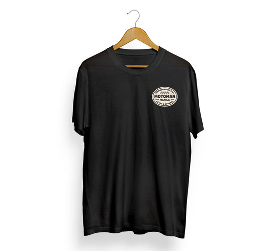 Motoman Winged Helmet T-Shirt - Black
