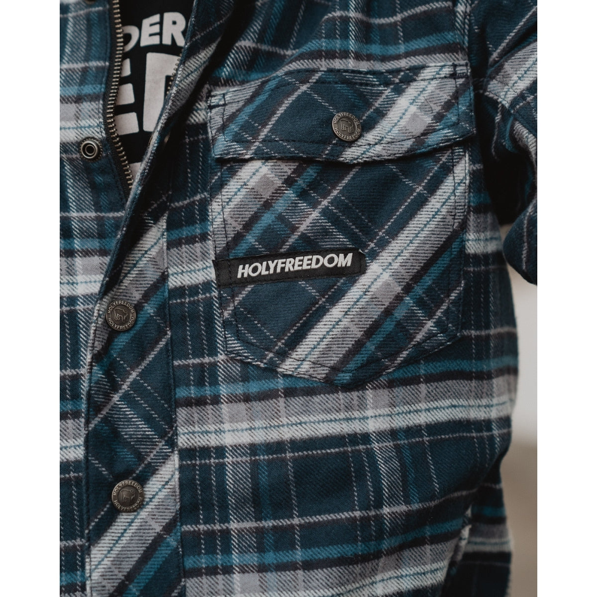 Holyfreedom Lumberjack Jacket - Navy