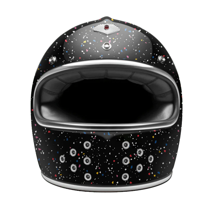 Ruby Castel Full Face Helmet - Cosmos Black