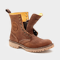 Umberto Luce Gilmore Biker Boots - Brown