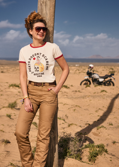 Wildust Sisters Ringer T-Shirt - Scary Routine