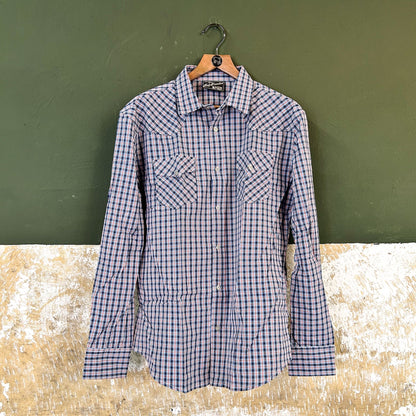 Holyfreedom Small Check Shirt - Blue