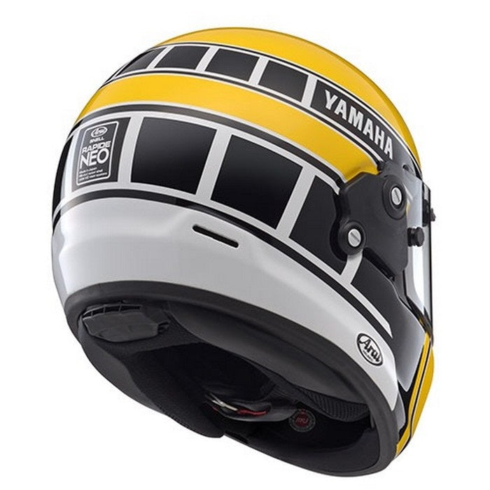 Arai Rapide Neo Yamaha 70's Legend Yellow
