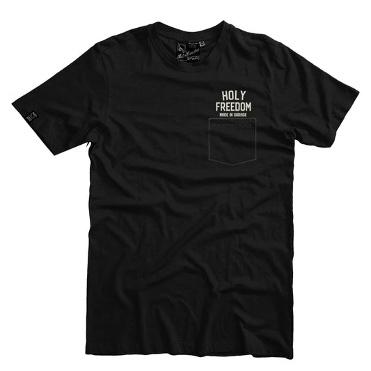 Holyfreedom Pocket T-shirt - Black