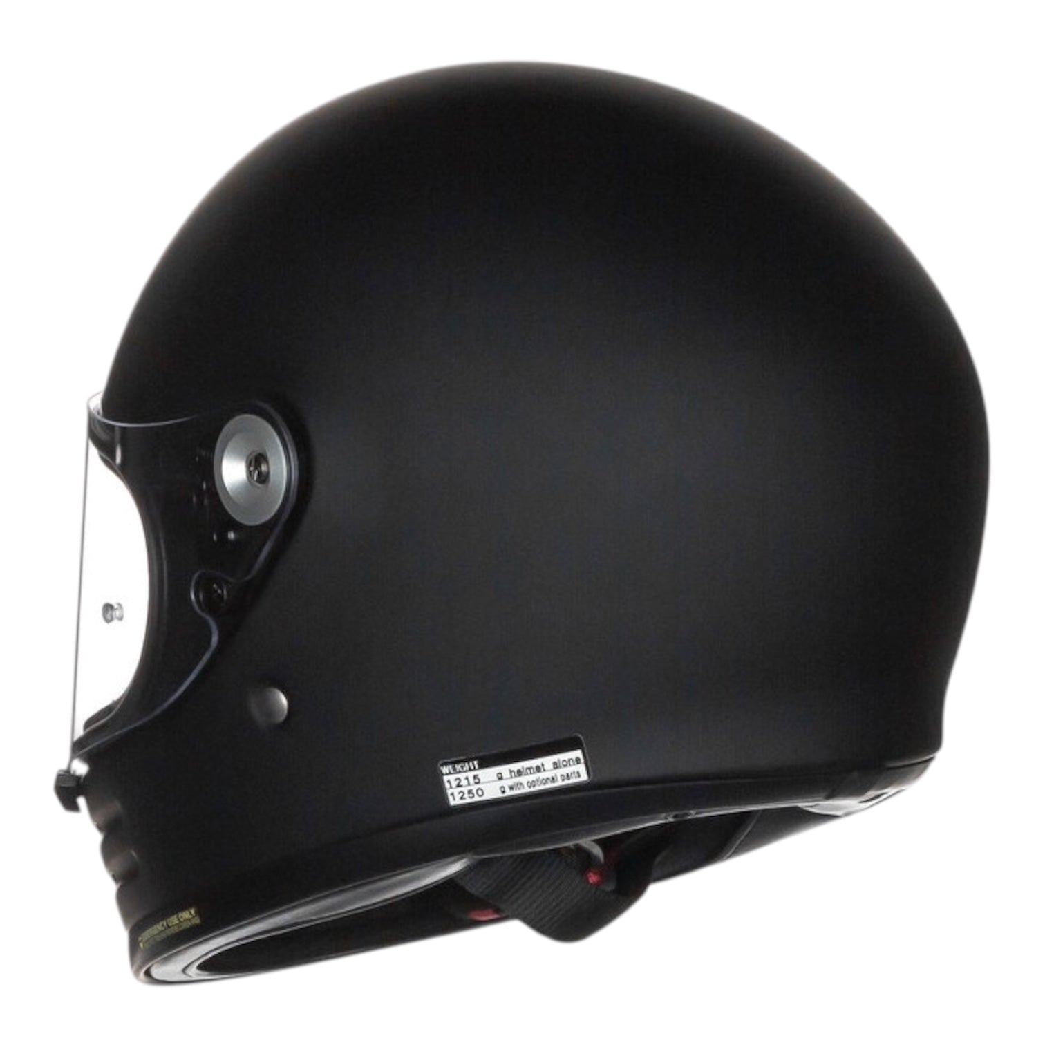 Shoei Glamster - Matte Black – MOTOMAN