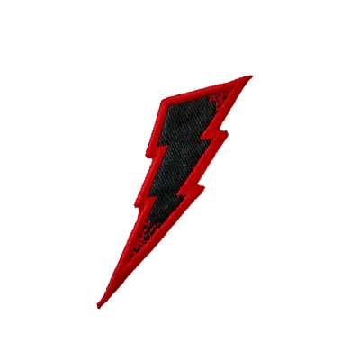 John Doe Patch - Bolt Red