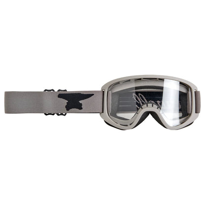 Biltwell Moto 2.0 Goggles - Script Titanium