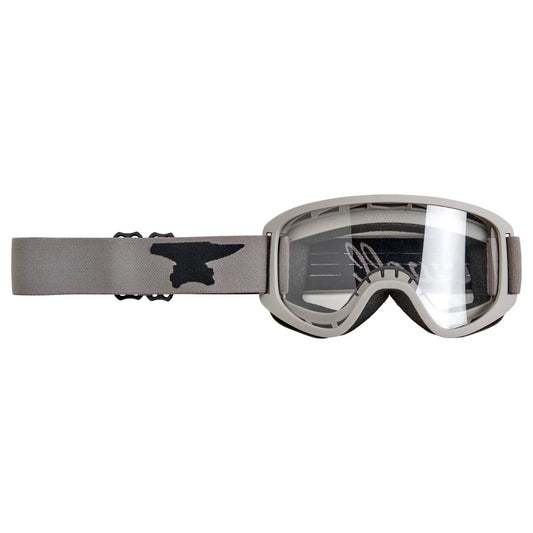 Biltwell Moto 2.0 Goggles - Script Titanium