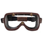 Fogy Garage 70s Goggles - Brown