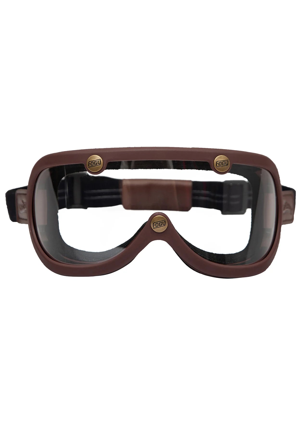 Fogy Garage 70s Goggles - Brown