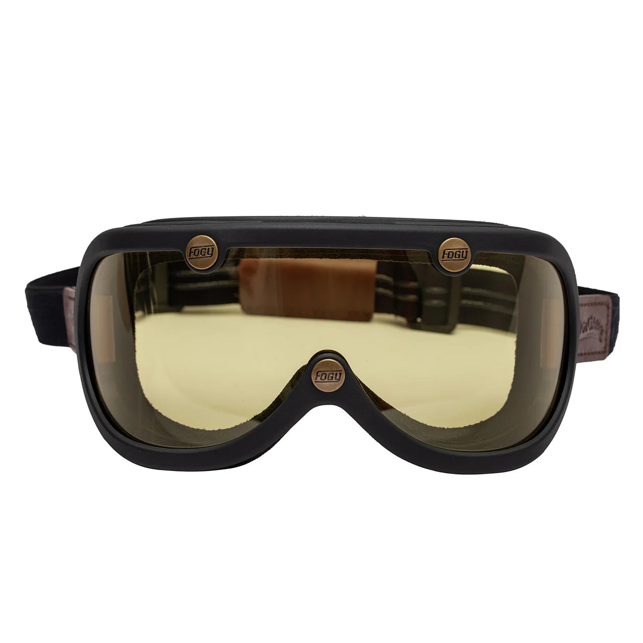 Fogy Garage 70s Goggles - Brown