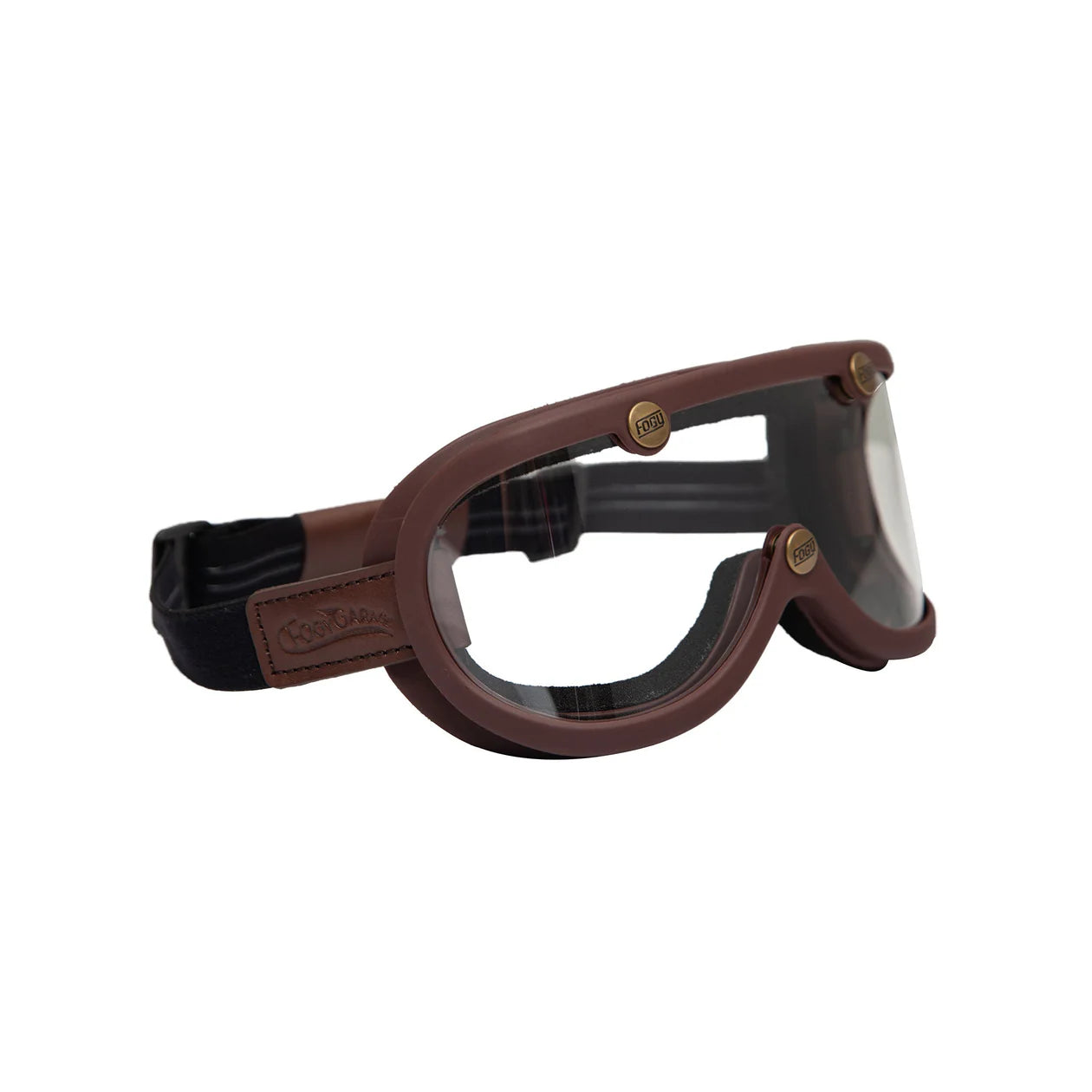 Fogy Garage 70s Goggles - Brown