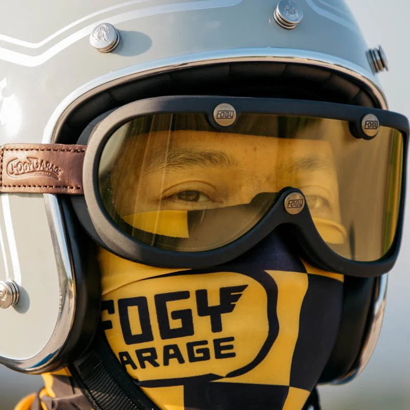 Fogy Garage 70s Goggles - Black