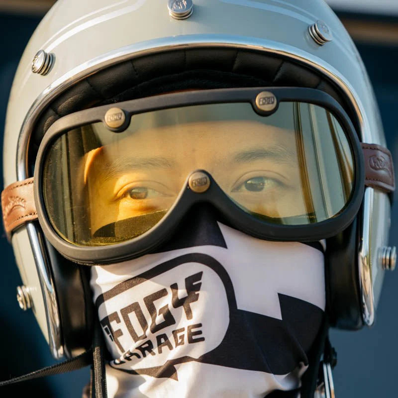 Fogy Garage 70s Goggles - Black