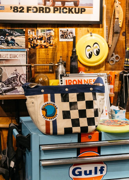 Fogy Garage Newsboy Crossbody Bag - Lemans