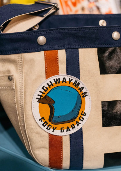 Fogy Garage Newsboy Crossbody Bag - Lemans