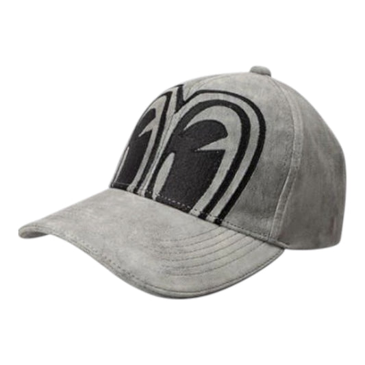 Degner x SP Tadao Leather Cap - Grey/Black
