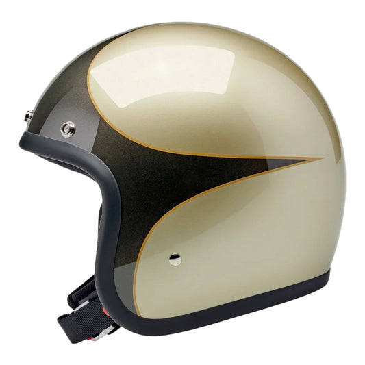 Biltwell Bonanza - Metallic Charcoal / Champagne Scalllop