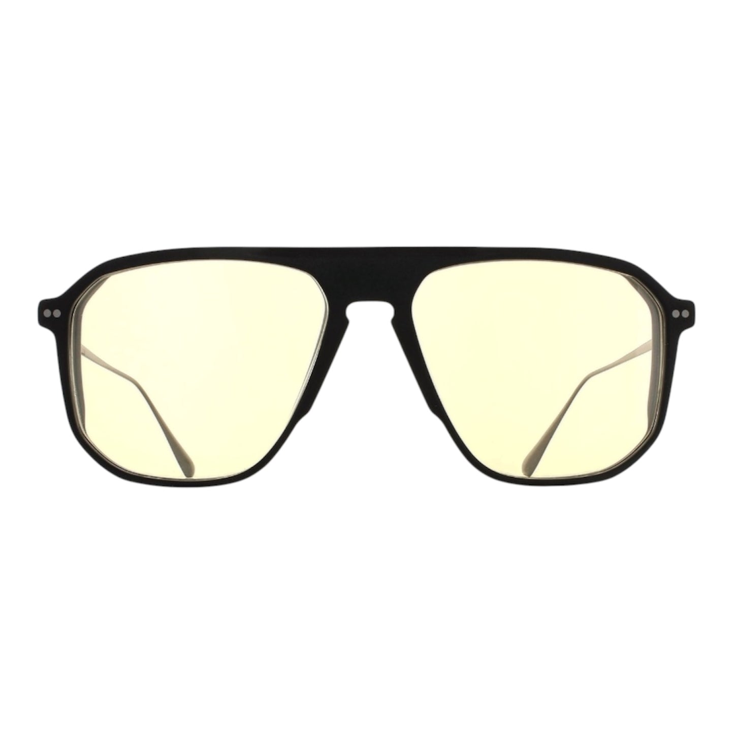 Brett Tony Sunglasses - Black/Silver