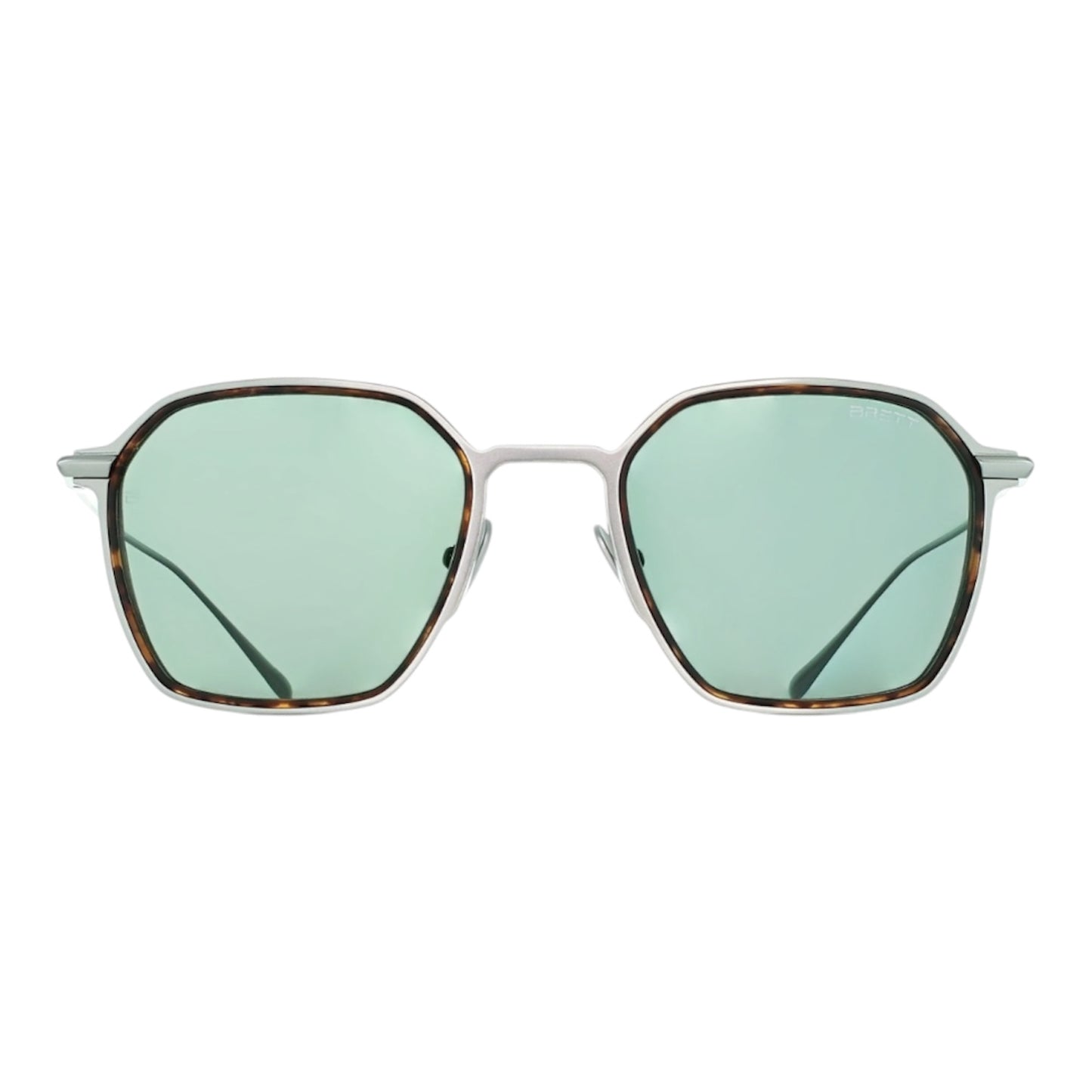Brett Francois Sunglasses - Matt Titanium/Tortoise