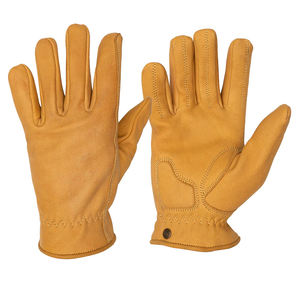 Goldtop Deerskin Roper Short Gloves