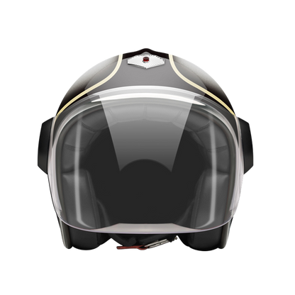 Ruby Belvedere Jet Helmet - Lerchenauer