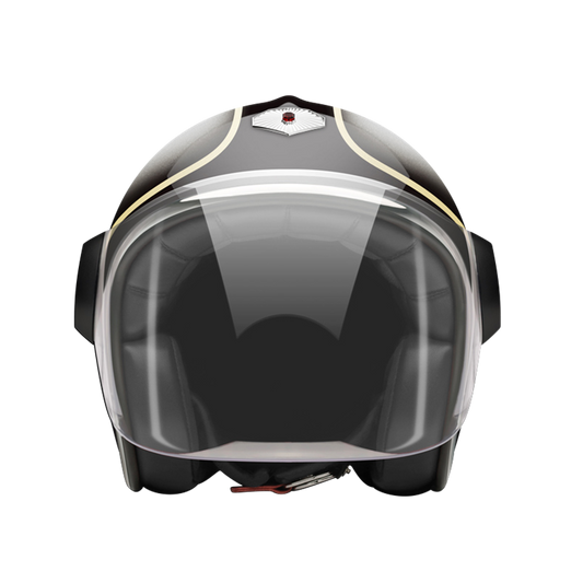 Ruby Belvedere Jet Helmet - Lerchenauer