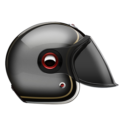 Ruby Belvedere Jet Helmet - Lerchenauer