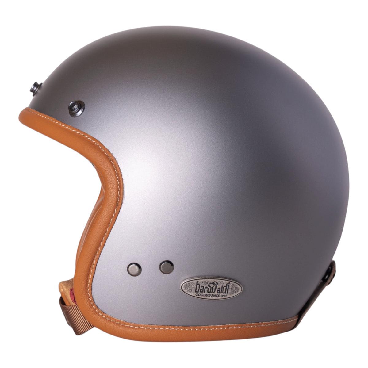 Baruffaldi Roadside Open Face Helmet - Matt Chalk Grey