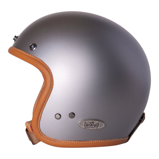 Baruffaldi Roadside Open Face Helmet - Matt Chalk Grey