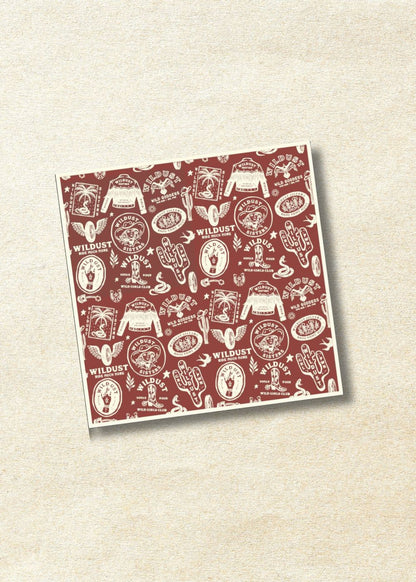 Wildust Sisters Moto Scarf - Wild Spirit Red