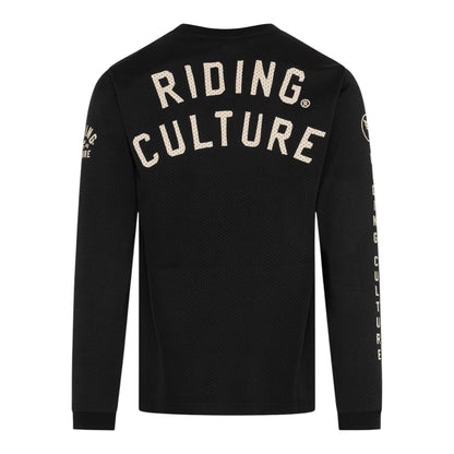 Riding Culture Logo Jersey - Black