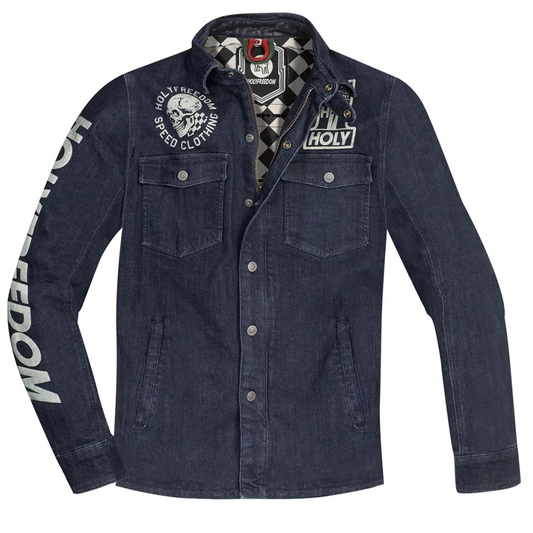 Holyfreedom Genoa Stampato Denim Jacket