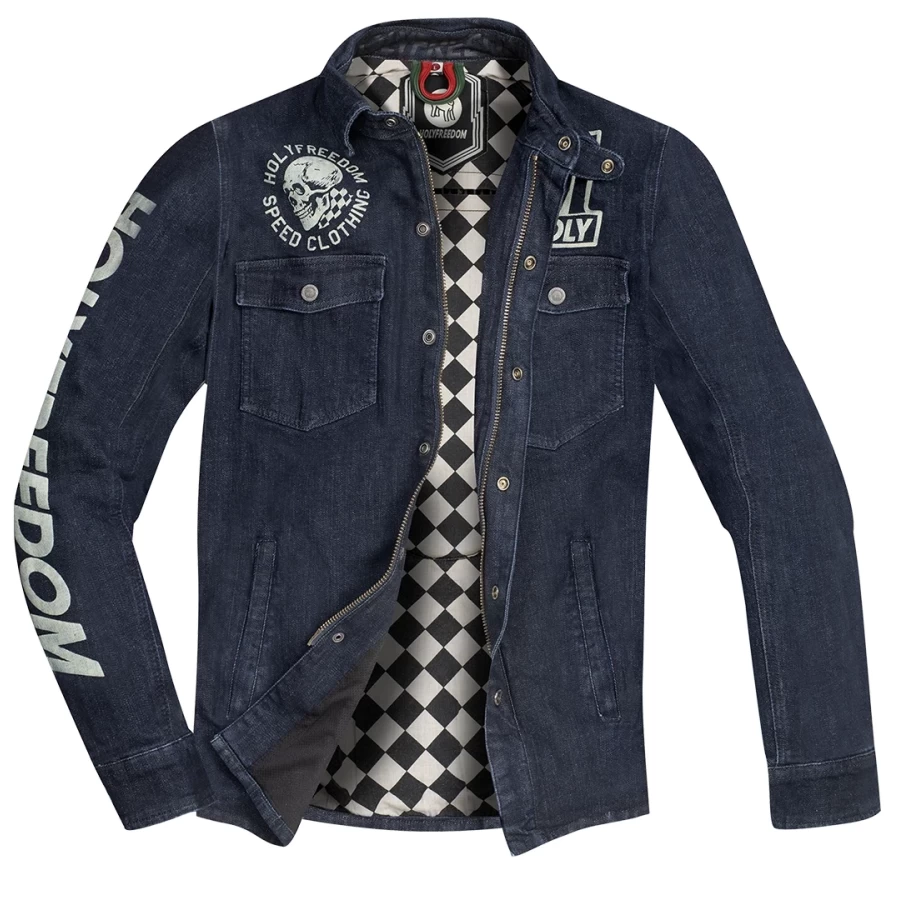 Holyfreedom Genoa Stampato Denim Jacket