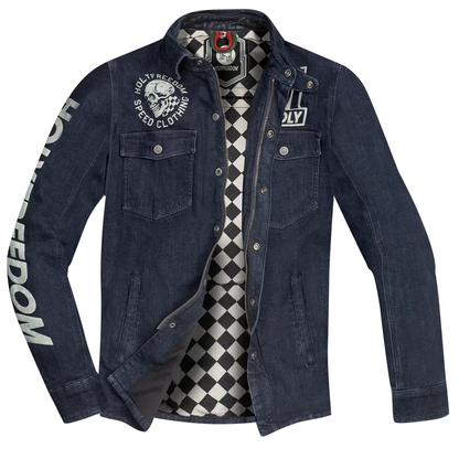 Holyfreedom Genoa Stampato Denim Jacket