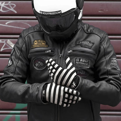 Holyfreedom St. Quentin Light Gloves - Black/White