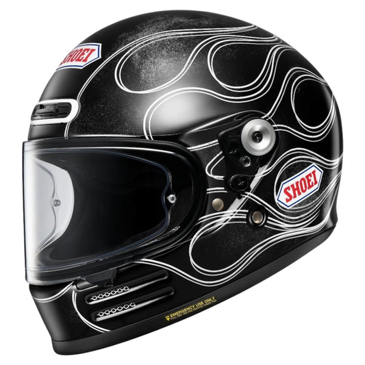 Shoei Glamster Blast - TC-5 Black/White