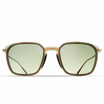 Brett Mike Sunglasses - Green/Copper