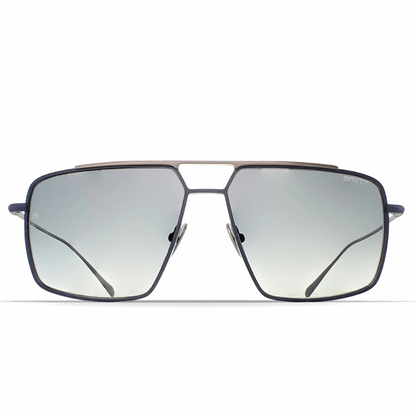 Brett Al Sunglasses - Blue/Silver