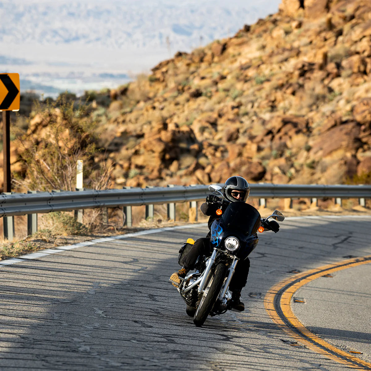 Biltwell Gringo S ECE22.06 - Gloss Storm Grey/Black Tracker