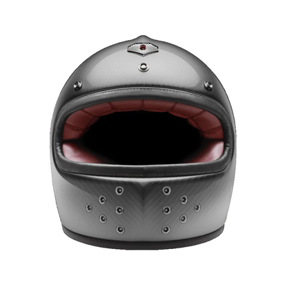 Ruby Castel Full Face Helmet - Glace Noir
