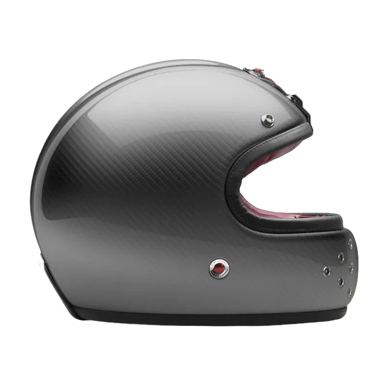 Ruby Castel Full Face Helmet - Glace Noir