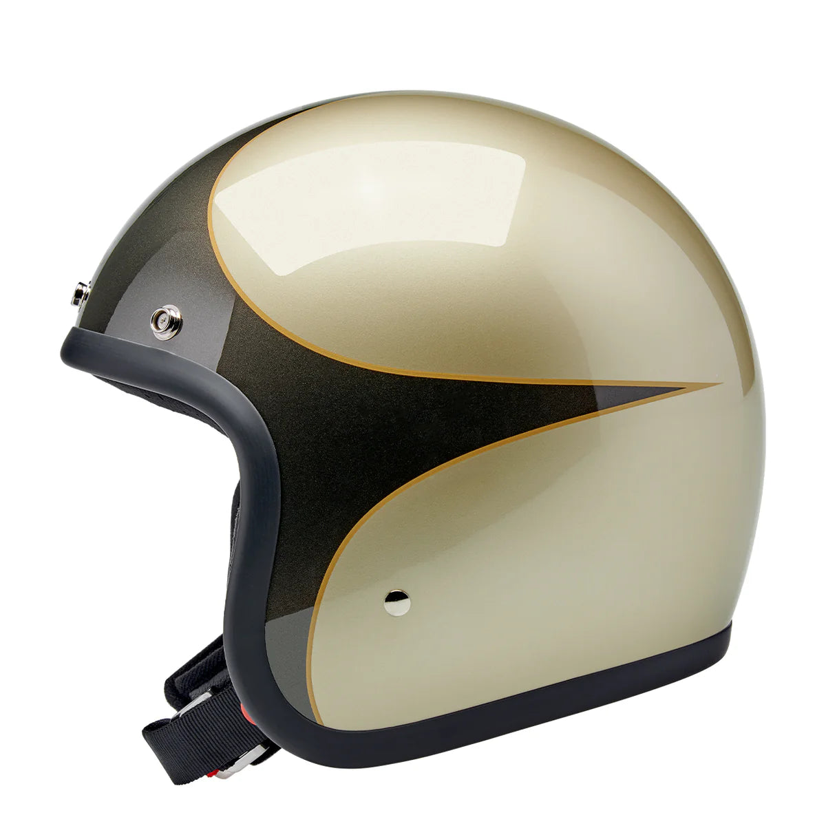 Biltwell Bonanza - Metallic Charcoal / Champagne Scalllop