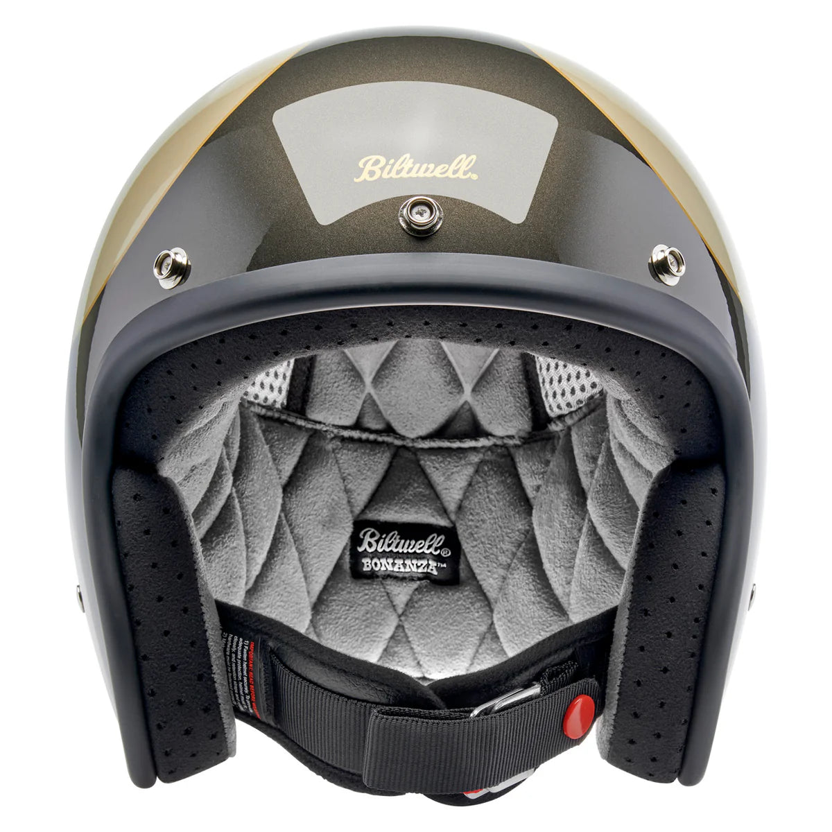 Biltwell Bonanza - Metallic Charcoal / Champagne Scalllop