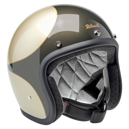 Biltwell Bonanza - Metallic Charcoal / Champagne Scalllop