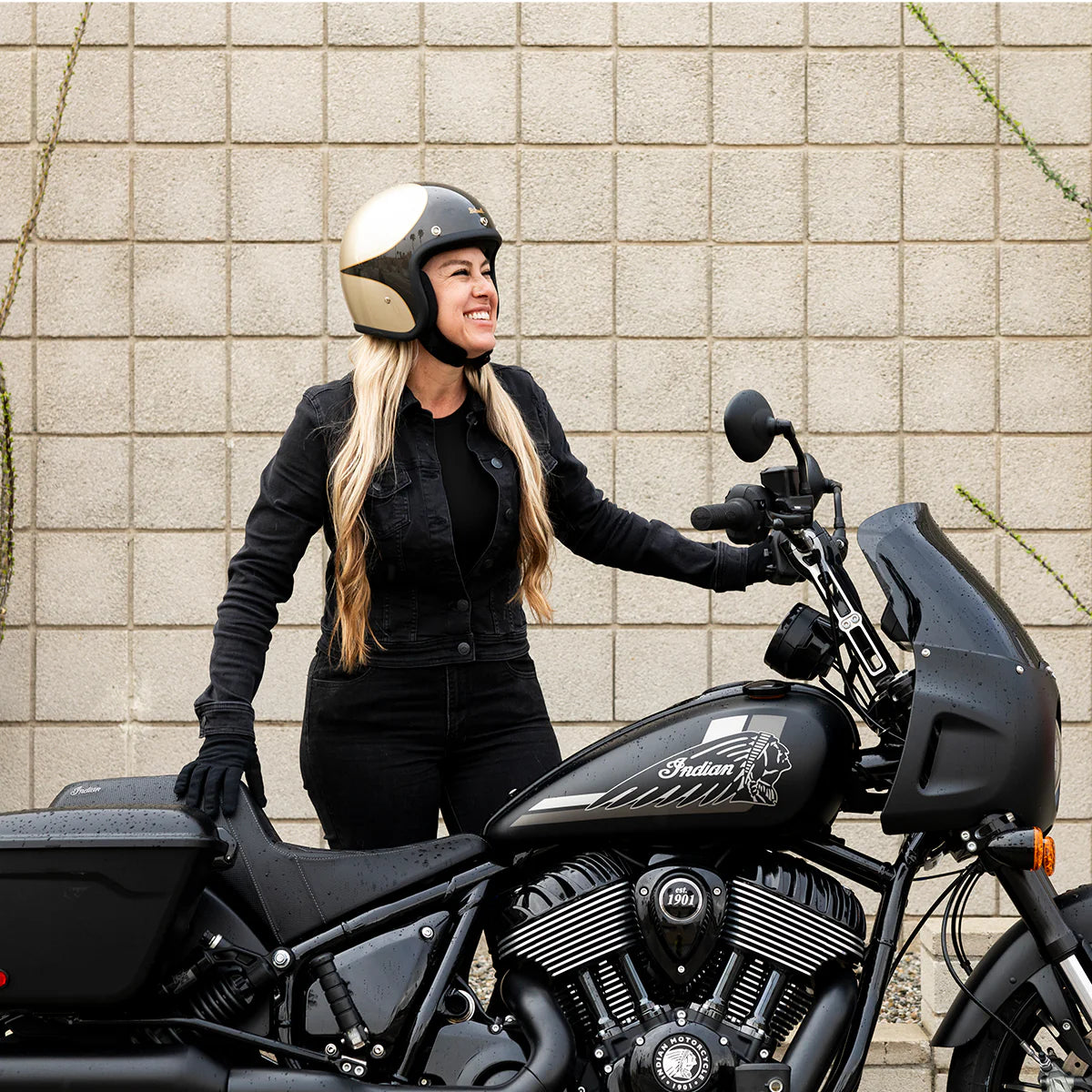 Biltwell Bonanza - Metallic Charcoal / Champagne Scalllop